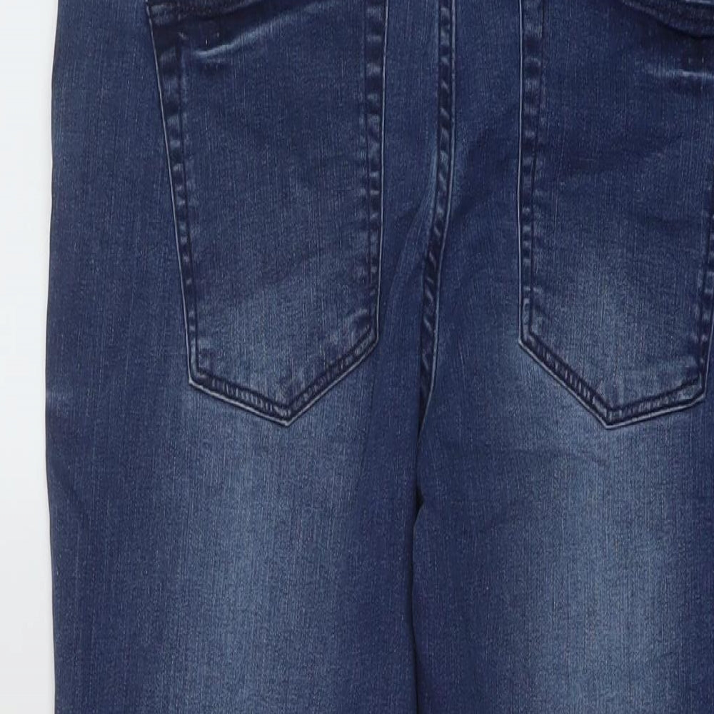 ESMARA Womens Blue Cotton Skinny Jeans Size 12 L30.5 in Regular