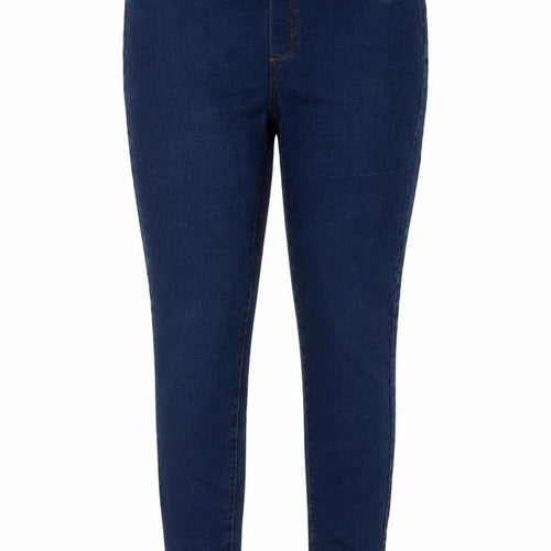 Denim & Co. Womens Blue Cotton Jegging Jeans Size 14 L31 in Regular