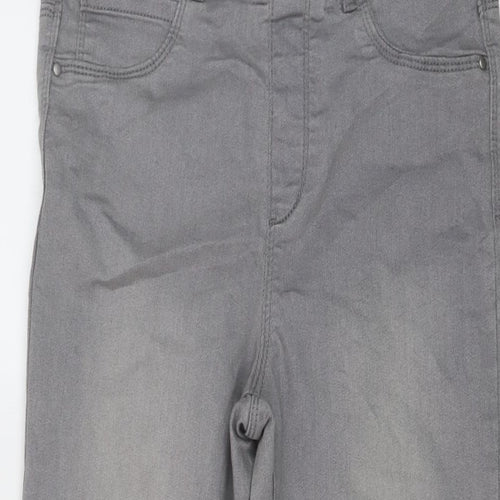 PEP&CO Womens Grey Cotton Jegging Jeans Size 8 L28 in Regular