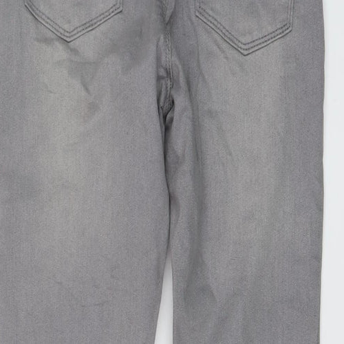 PEP&CO Womens Grey Cotton Jegging Jeans Size 8 L28 in Regular