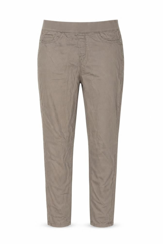 Denim & Co. Womens Beige Cotton Jegging Jeans Size 10 L28 in Regular