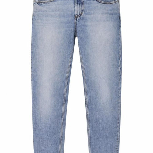 COS Mens Blue Cotton Straight Jeans Size 32 in L30 in Regular Button