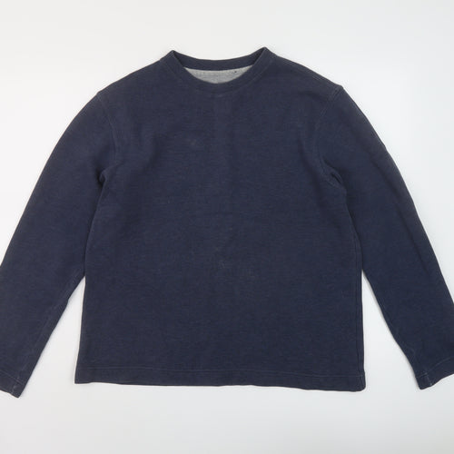 Gap Mens Blue Polyester Pullover Sweatshirt Size M