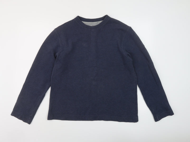 Gap Mens Blue Polyester Pullover Sweatshirt Size M