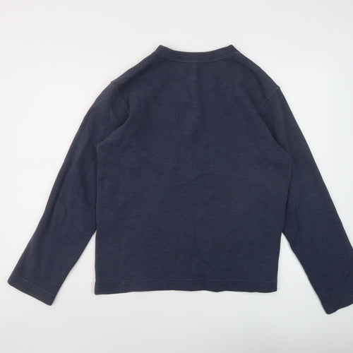 Gap Mens Blue Polyester Pullover Sweatshirt Size M
