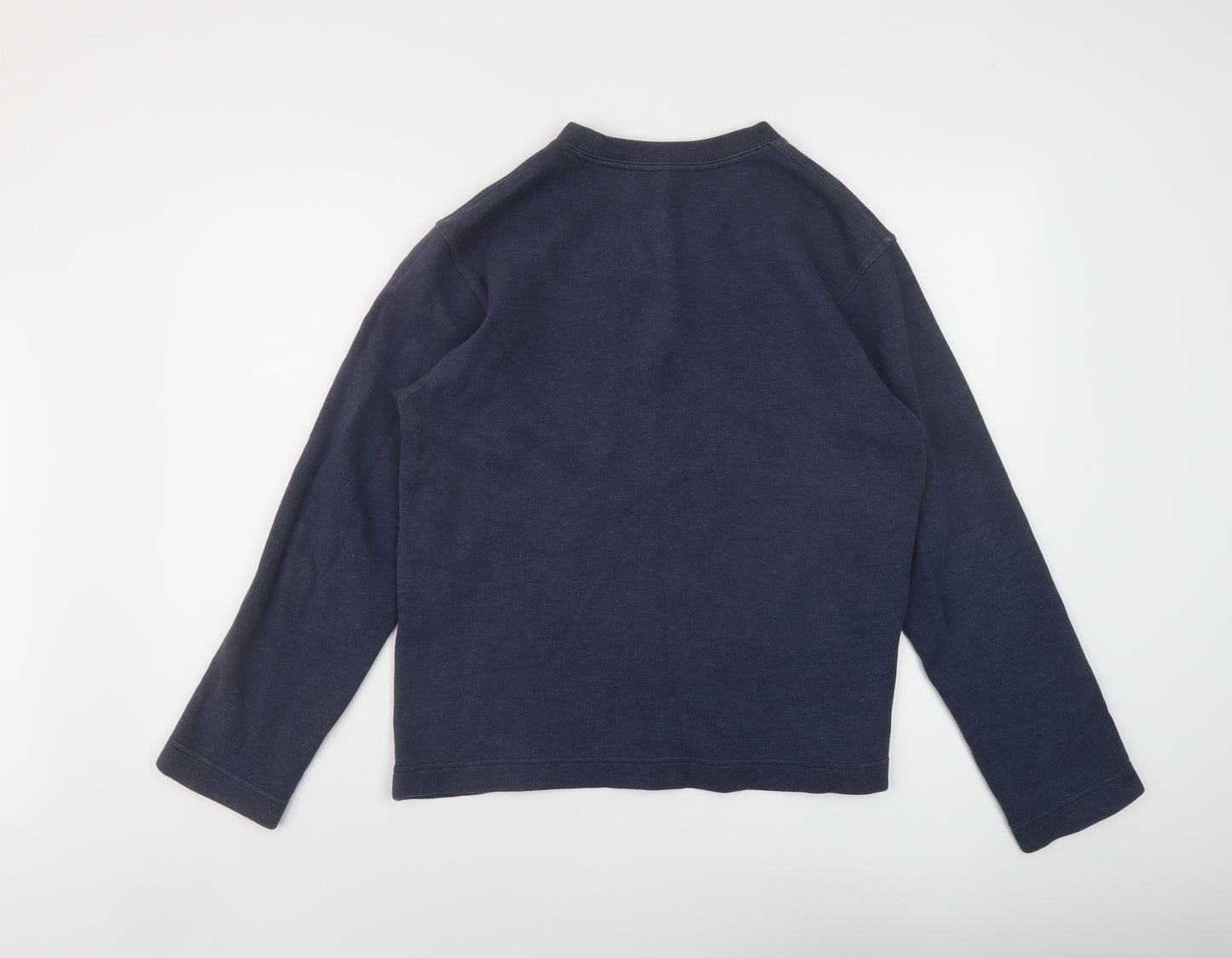 Gap Mens Blue Polyester Pullover Sweatshirt Size M