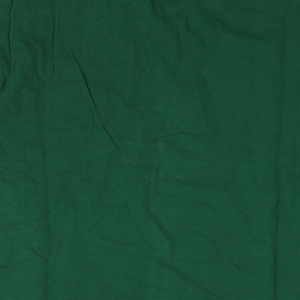 Scotch & Soda Mens Green Cotton Polo Size XL Collared Button