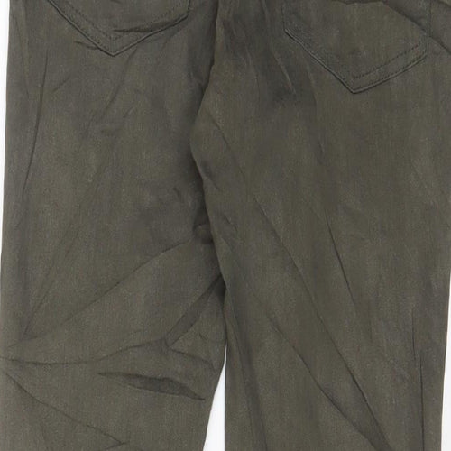 Marks and Spencer Womens Green Cotton Jegging Jeans Size 8 L30 in Regular