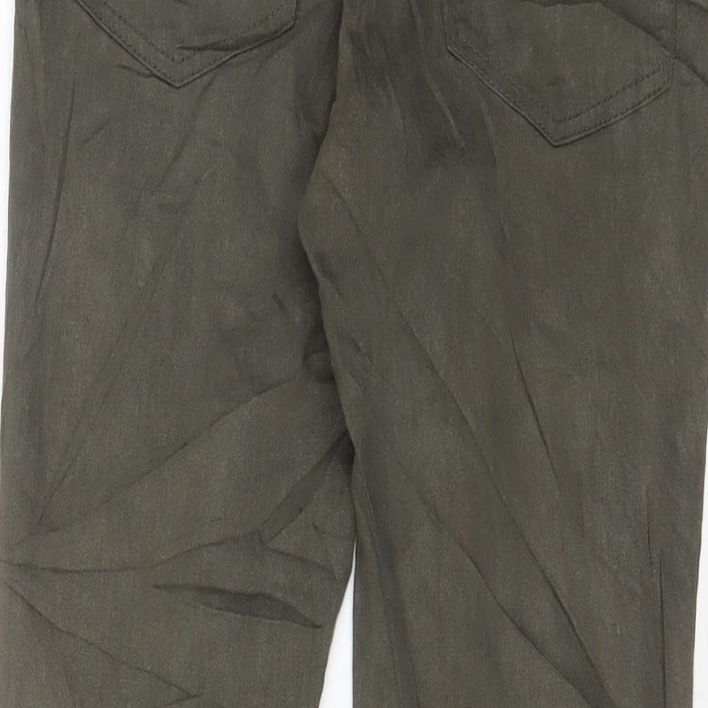 Marks and Spencer Womens Green Cotton Jegging Jeans Size 8 L30 in Regular
