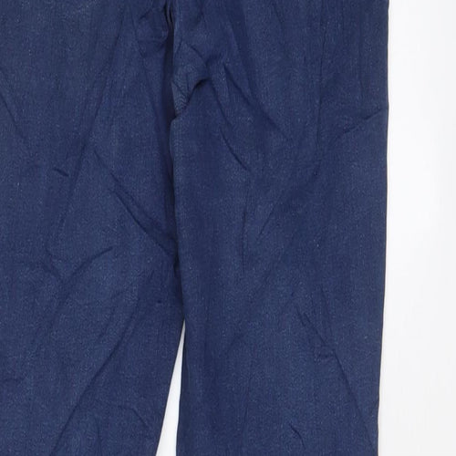 George Womens Blue Cotton Skinny Jeans Size 14 L27 in Regular Zip - 14/16