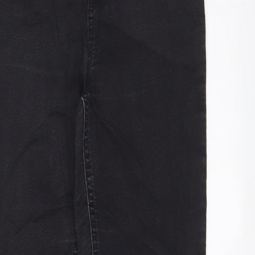 Marks and Spencer Womens Grey Cotton Jegging Jeans Size 10 L27 in Regular