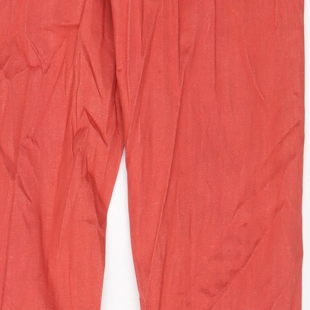 Levi's Mens Red Cotton Straight Jeans Size 32 in L32 in Regular Zip