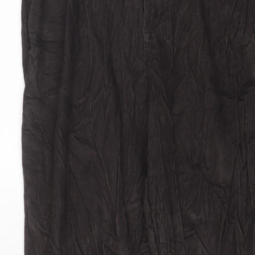 Gap Womens Brown Cotton Trousers Size 8 L27 in Regular Zip