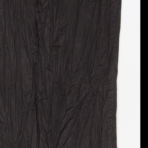 Gap Womens Brown Cotton Trousers Size 8 L27 in Regular Zip