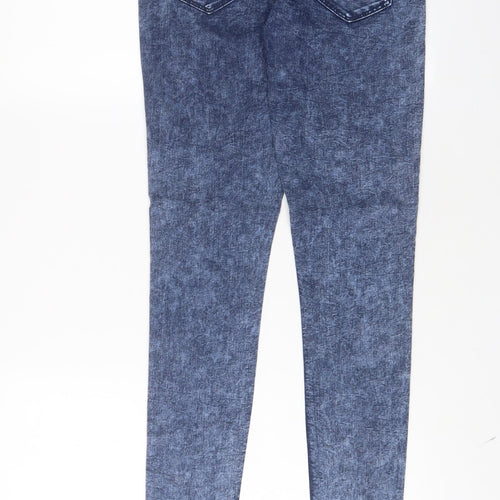 George Womens Blue Cotton Jegging Jeans Size 8 L30 in Regular