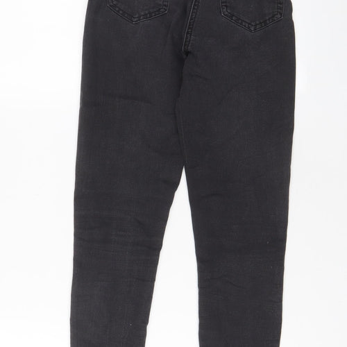 Internacionale Womens Grey Cotton Skinny Jeans Size 6 L28 in Regular Zip