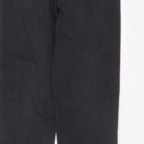 Internacionale Womens Grey Cotton Skinny Jeans Size 6 L28 in Regular Zip