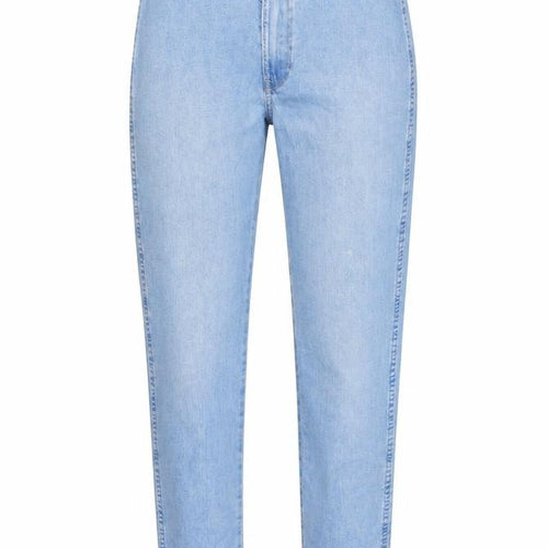 H&M Womens Blue Cotton Straight Jeans Size 31 in L28 in Regular Zip