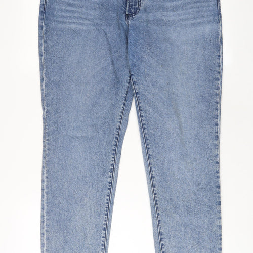 Bonobos Mens Blue Cotton Straight Jeans Size 34 in L30 in Regular Zip