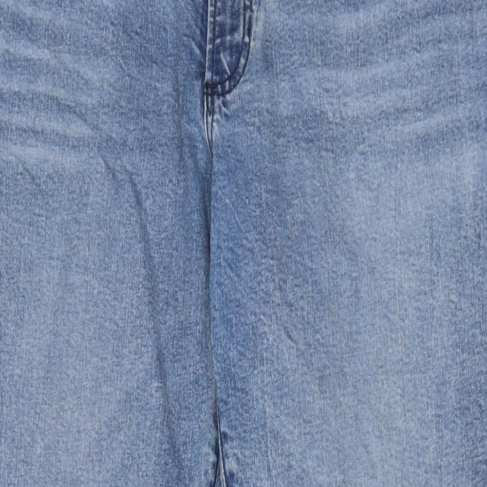 Bonobos Mens Blue Cotton Straight Jeans Size 34 in L30 in Regular Zip