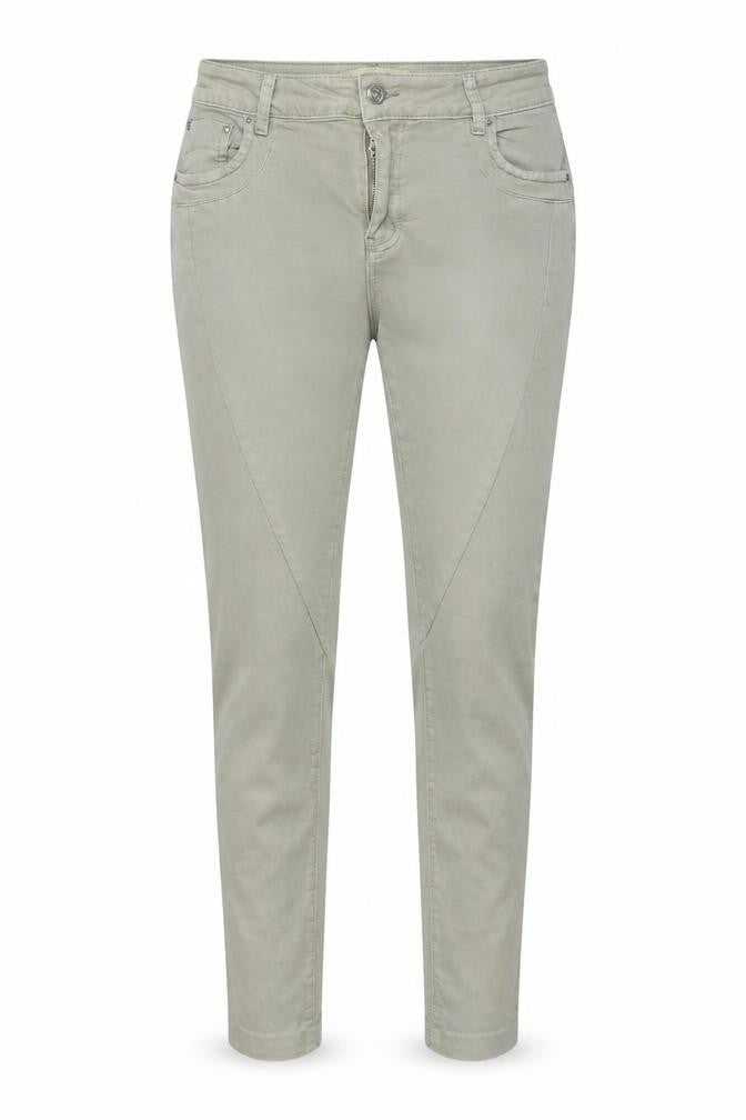 Analucy Womens Green Cotton Skinny Jeans Size 10 L26 in Regular Zip