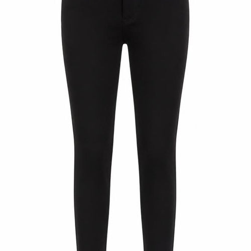 TU Womens Black Cotton Skinny Jeans Size 8 L26 in Regular Zip