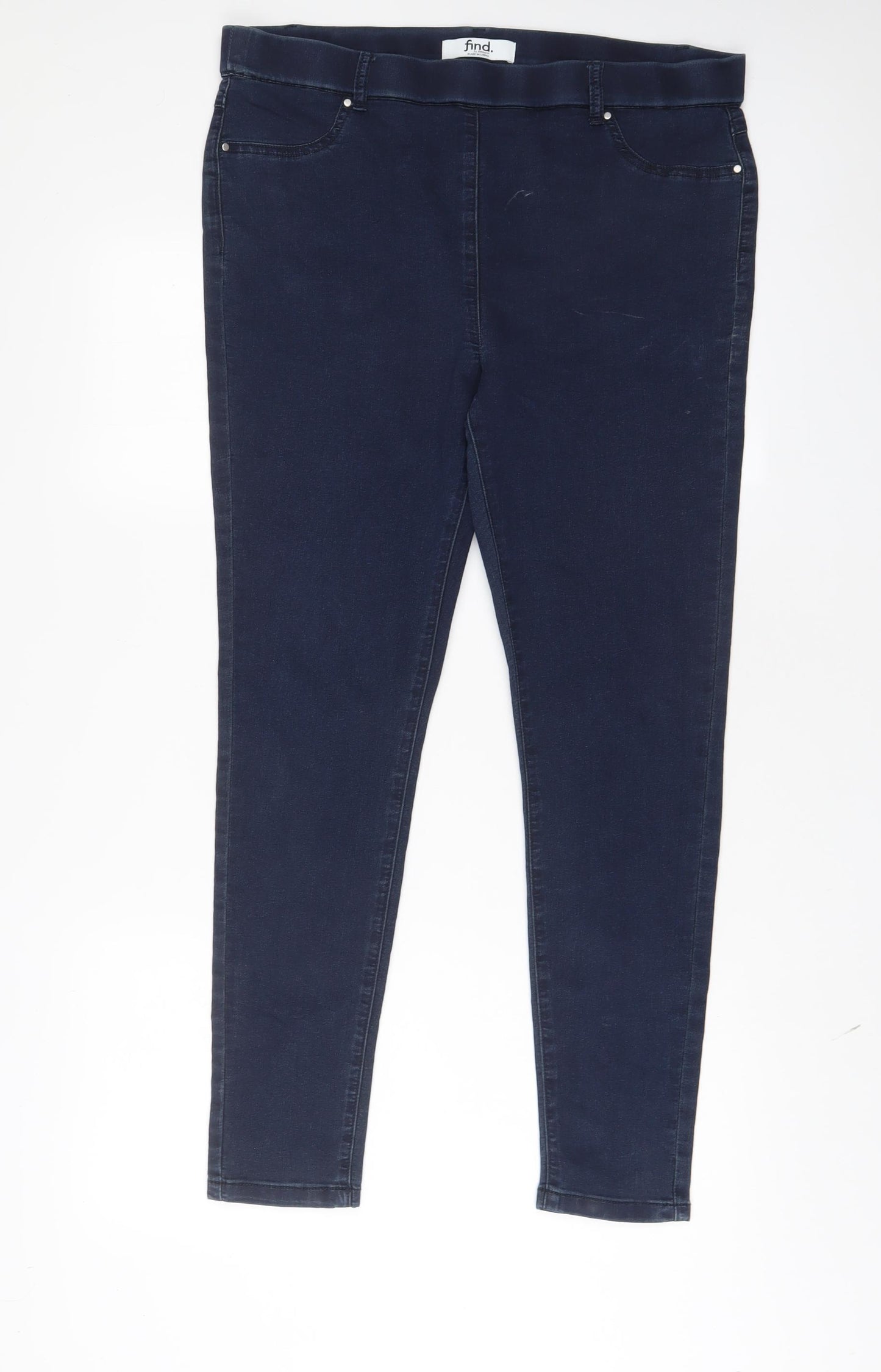 find. Womens Blue Cotton Jegging Jeans Size 36 in L32 in Regular
