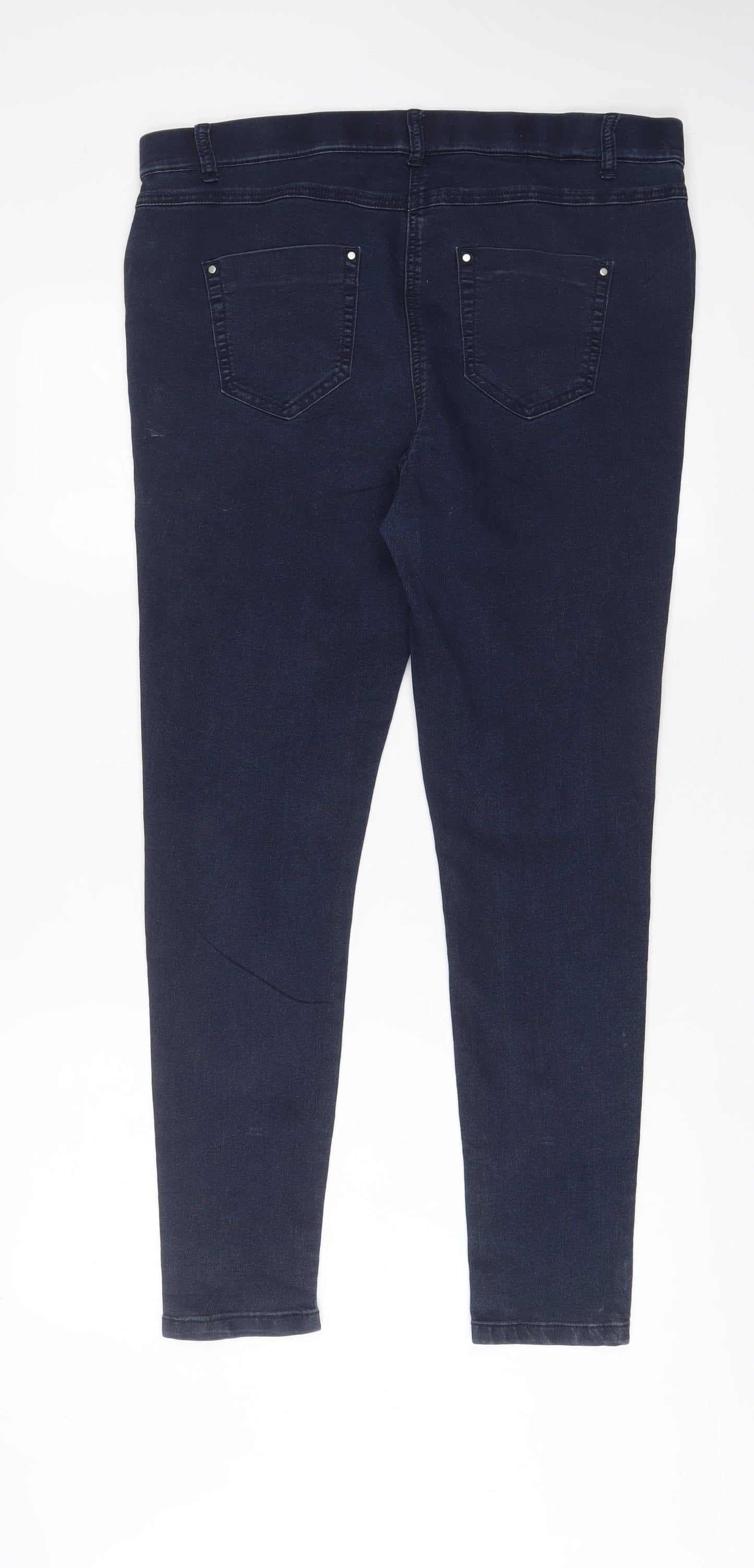 find. Womens Blue Cotton Jegging Jeans Size 36 in L32 in Regular