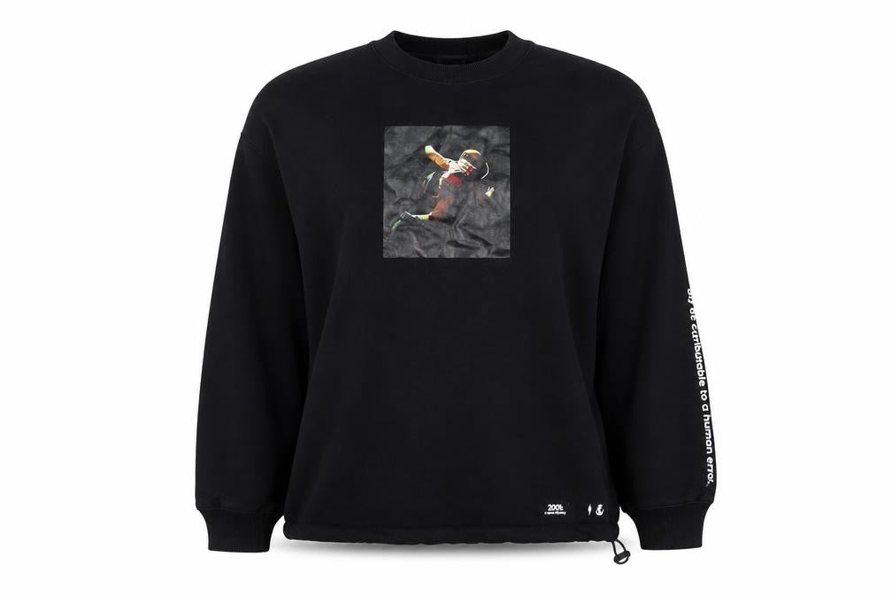 Zara Womens Black Cotton Pullover Sweatshirt Size S Pullover - 2001: a space odyssey