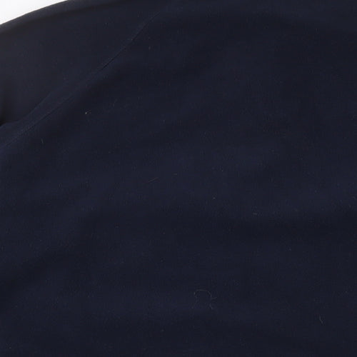 Cotton Traders Mens Blue Polyester Pullover Sweatshirt Size L