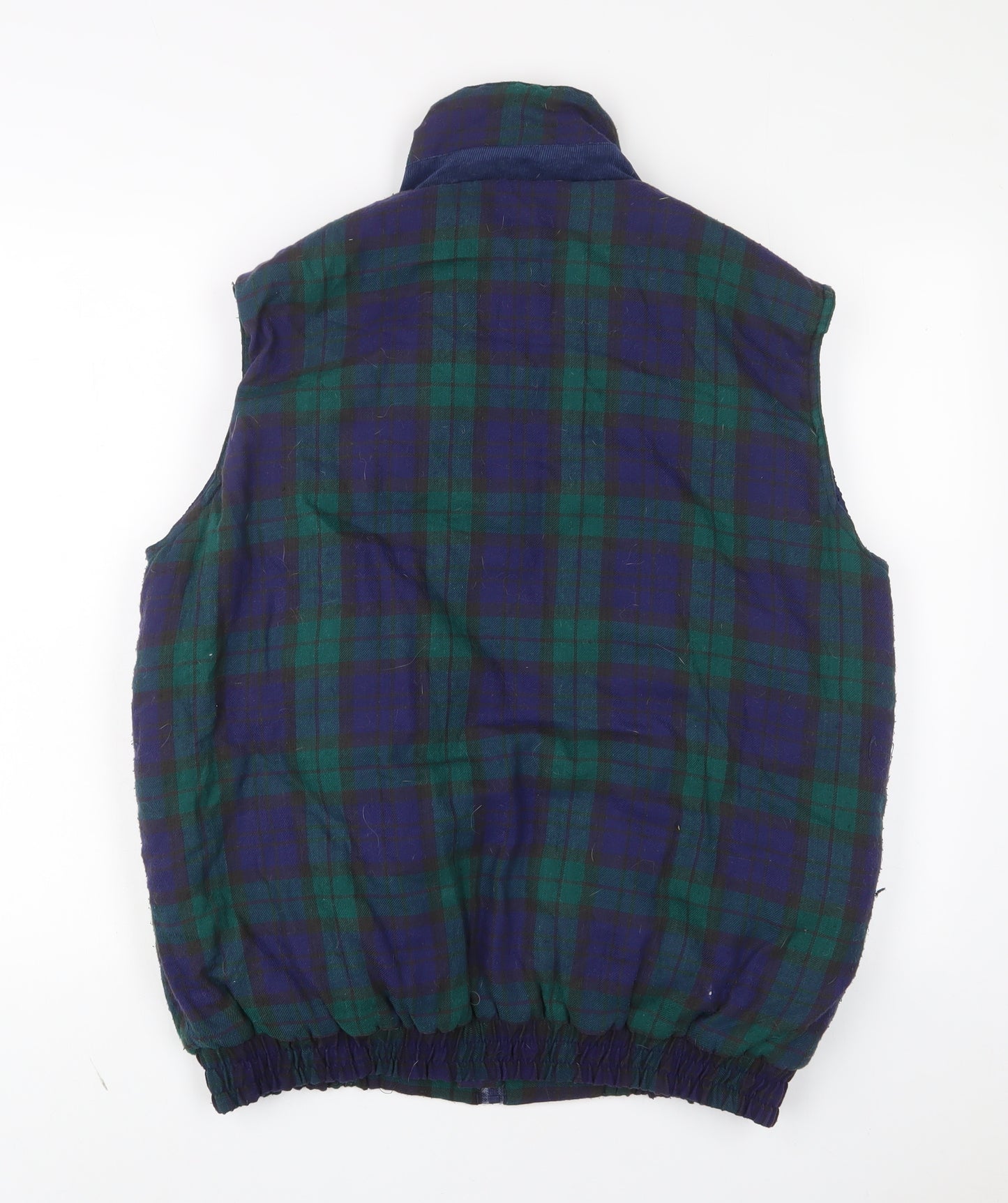 Regatta Mens Multicoloured Plaid Gilet Jacket Size M Zip - Zip Pockets
