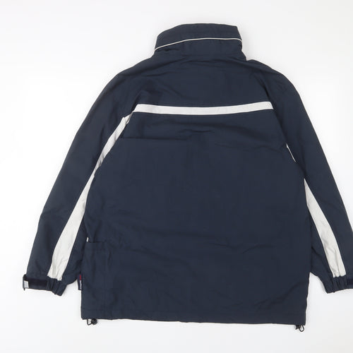 Camaro Boys Blue Jacket Size 14 Years Zip - Zip Pockets