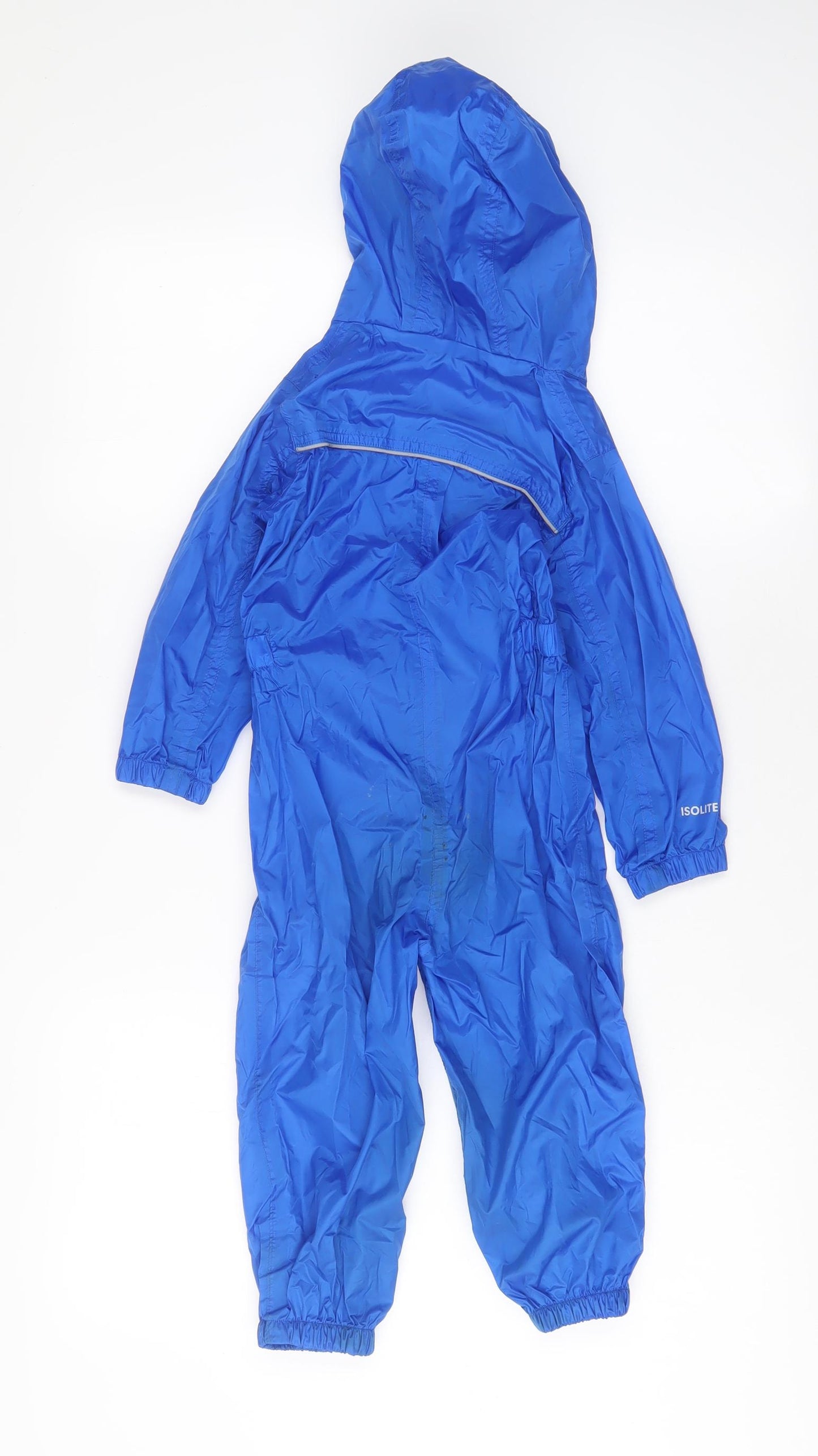 Regatta Boys Blue Basic Jacket Poncho Size 2 Years Zip