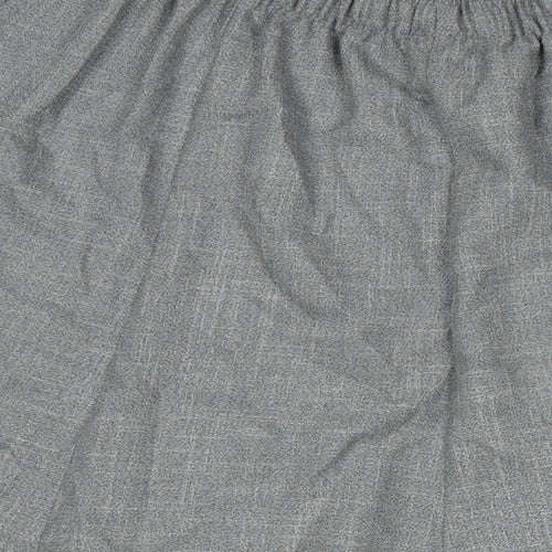 Saloos Womens Grey Polyester Pleated Skirt Size 18