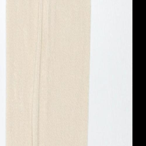 River Island Womens Beige Polyester Bodycon One Size V-Neck Pullover