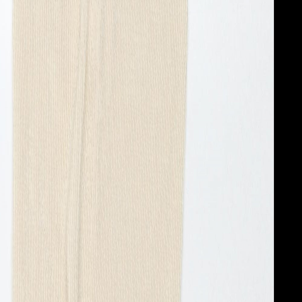 River Island Womens Beige Polyester Bodycon One Size V-Neck Pullover