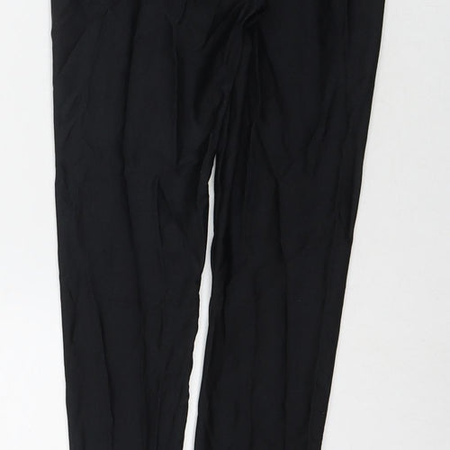 American Apparel Womens Black Nylon Pedal Pusher Leggings Size M L26 in