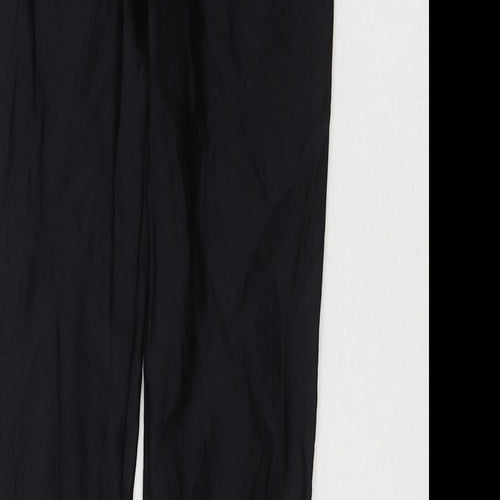 American Apparel Womens Black Nylon Pedal Pusher Leggings Size M L26 in