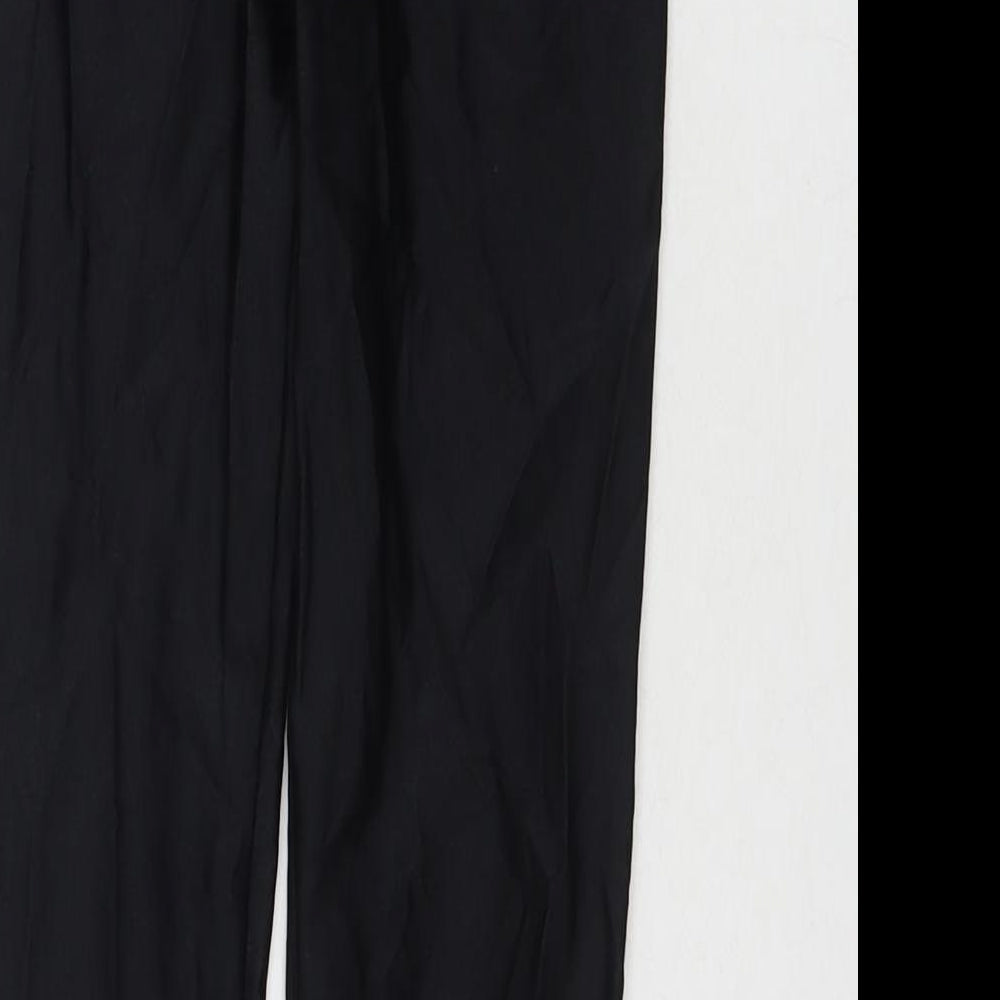 American Apparel Womens Black Nylon Pedal Pusher Leggings Size M L26 in
