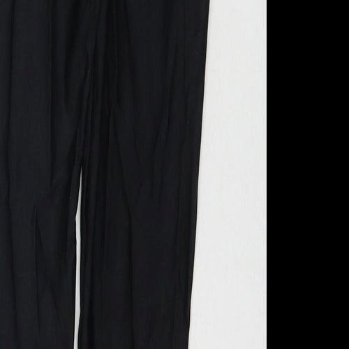 American Apparel Womens Black Nylon Pedal Pusher Leggings Size M L26 in