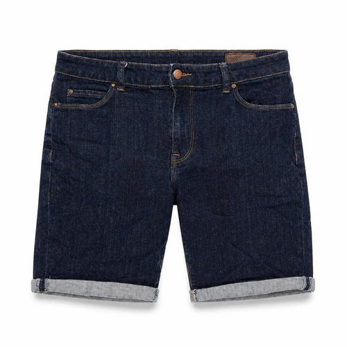 ASOS Mens Blue Cotton Bermuda Shorts Size 30 in L10 in Regular Zip