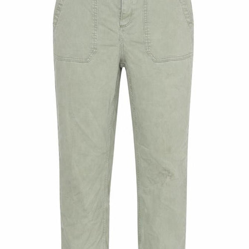 F&F Womens Green Polyester Straight Jeans Size 12 L27 in Regular Zip