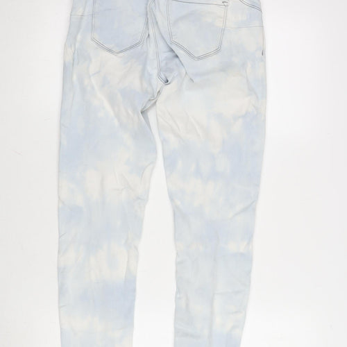 WAX JEAN Womens Blue Cotton Blend Tapered Jeans Size 26 in L27.5 in Regular Zip