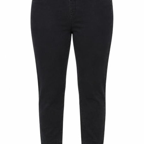 Denim & Co. Womens Grey Cotton Blend Jegging Jeans Size 14 L31 in Regular