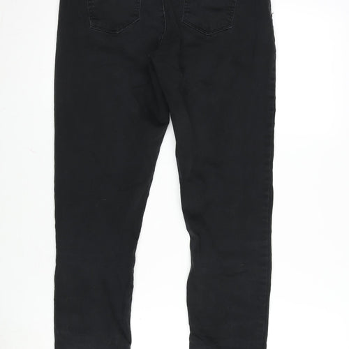 Denim & Co. Womens Grey Cotton Blend Jegging Jeans Size 14 L31 in Regular
