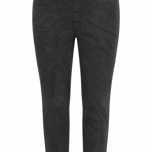Marks and Spencer Womens Grey Cotton Blend Jegging Jeans Size 10 L24.5 in Regular