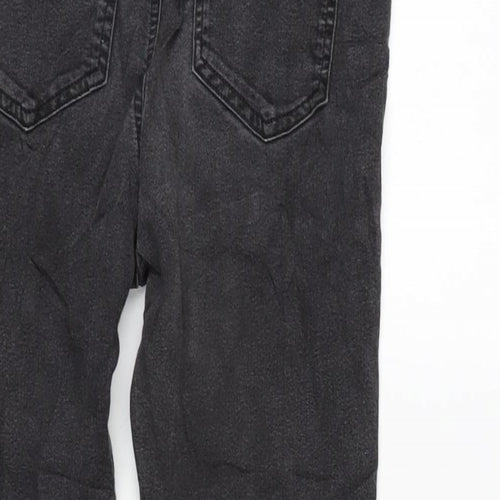 Marks and Spencer Womens Grey Cotton Blend Jegging Jeans Size 10 L24.5 in Regular