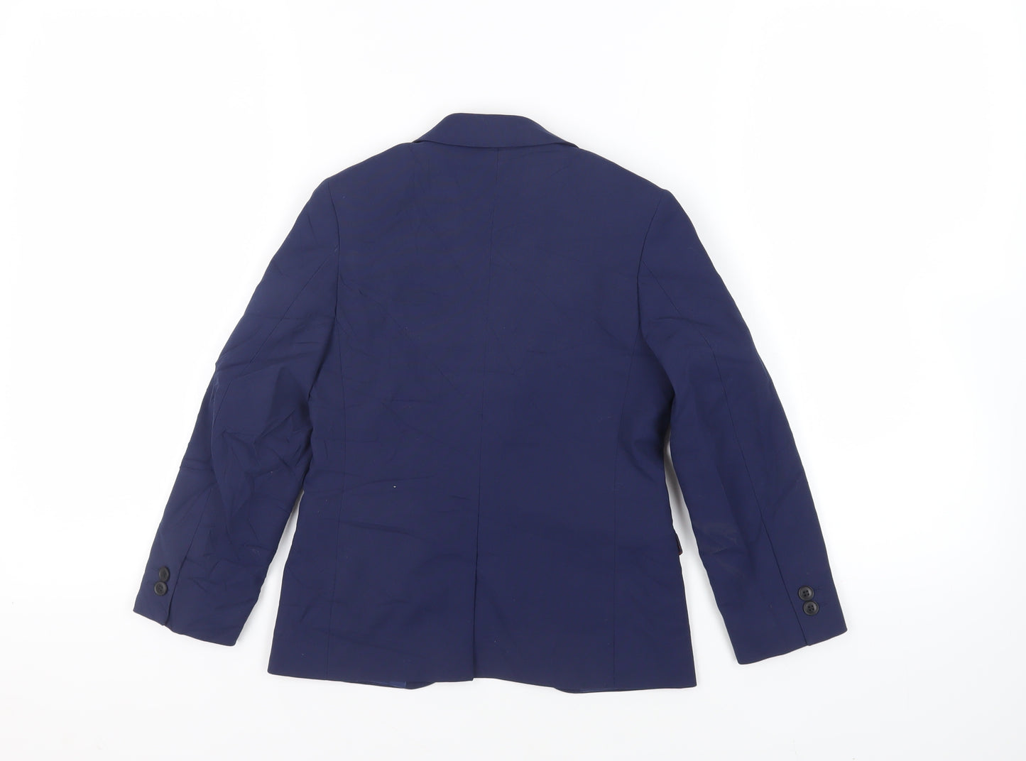 NEXT Boys Blue Jacket Blazer Size 8 Years Button