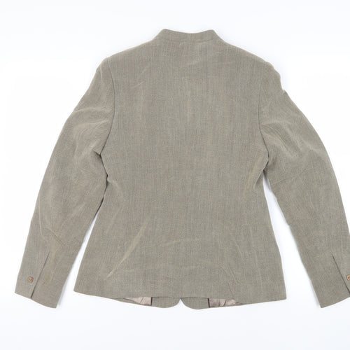 Autonomy Womens Green Jacket Blazer Size 10 Button