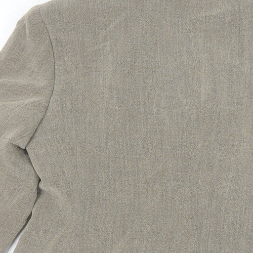 Autonomy Womens Green Jacket Blazer Size 10 Button